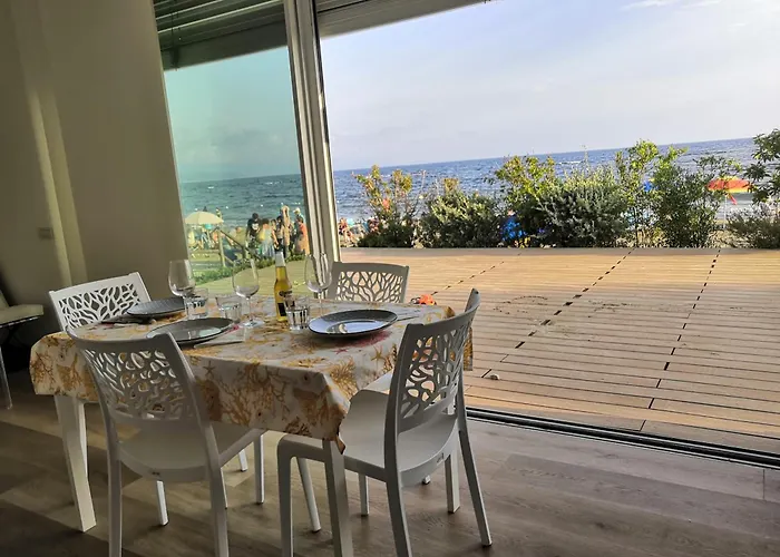 Le chic sulla duna fronte mare